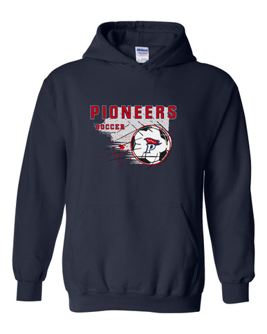 Patriot Pioneers Soccer #2 Men's Hoodie