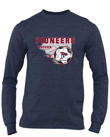 Patriot Pioneers Soccer #2 Men's LS T-Shirt