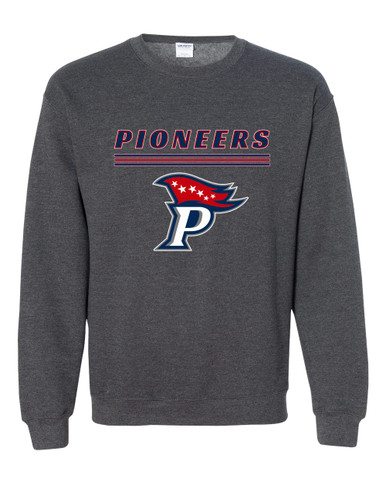 Patriot Pioneers Mascot #8 Men's Sweatshirt