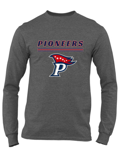 Patriot Pioneers Mascot #8 Men's Premium LS T-Shirt