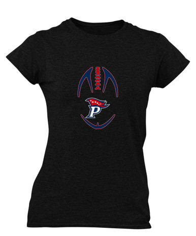 Patriot Pioneers Football #4 Women's Premium SS T-Shirt