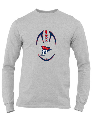 Patriot Pioneers Football #4 Men's LS T-Shirt