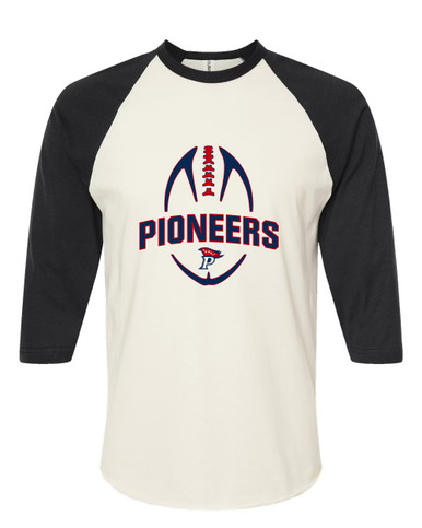 Patriot Pioneers Football #5 Men's Baseball T-Shirt
