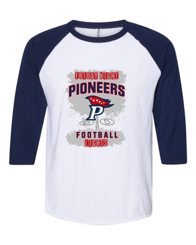 Patriot Pioneers Football #6 Men's Baseball T-Shirt