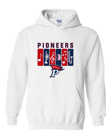 Patriot Pioneers Band # 2 Men's Hoodie