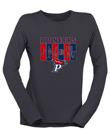 Patriot Pioneers Band # 2 Women's LS T-Shirt