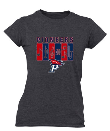 Patriot Pioneers Band # 2 Women's SS T-Shirt