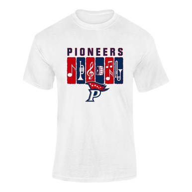 Patriot Pioneers Band # 2 Men's SS T-Shirt