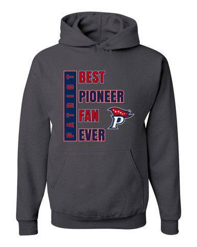 Patriot Pioneers Best Pioneer Fan Men's Premium Hoodie