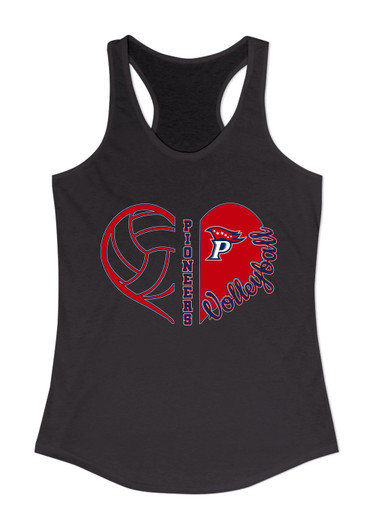 Patriot Pioneers Heart Volleyball Women's Tank Top