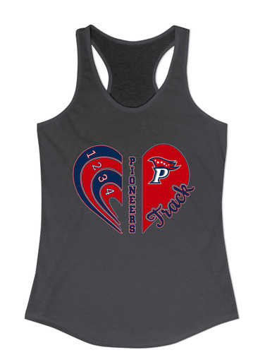Patriot Pioneers Heart Track Women's Tank Top