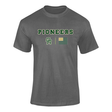 Oak Ridge Pioneers Team Colors Flag Men's SS T-Shirt