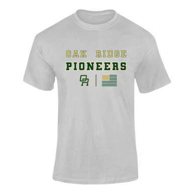 Oak Ridge Pioneers Spirit Flag Men's Premium SS T-Shirt