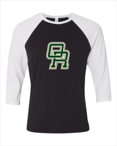 Oak Ridge Pioneers Mascot #1 Women's Baseball T-Shirt