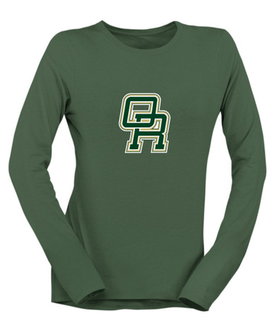 Oak Ridge Pioneers Mascot #1 Women's Premium LS T-Shirt