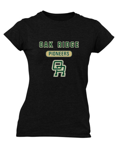 Oak Ridge Pioneers Mascot #3 Women's Premium SS T-Shirt