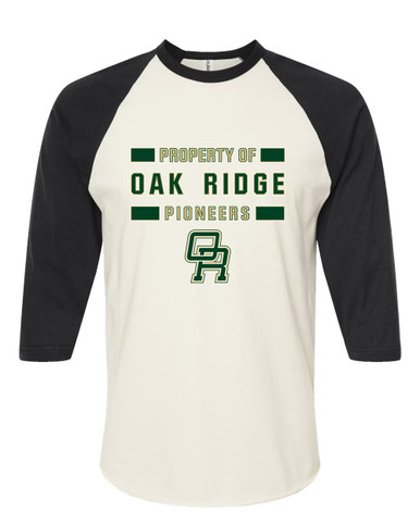 Oak Ridge Pioneers Property Of Women's Baseball T-Shirt