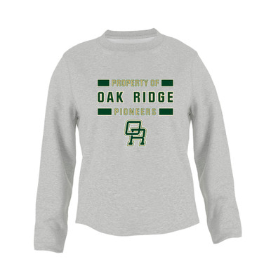 Oak Ridge Pioneers Property Of Women's Sweatshirt
