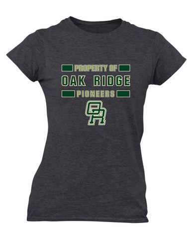 Oak Ridge Pioneers Property Of Women's Premium SS T-Shirt