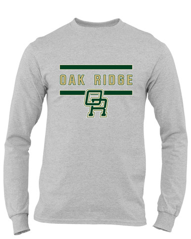 Oak Ridge Pioneers Mascot #4 Men's LS T-Shirt