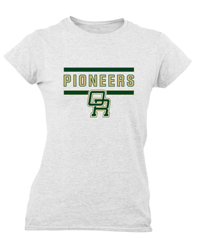Oak Ridge Pioneers Mascot #5 Women's Premium SS T-Shirt