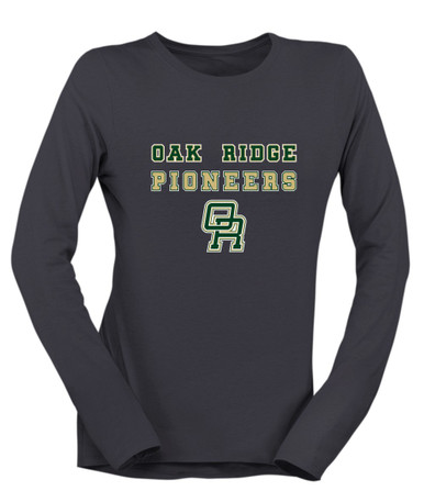 Oak Ridge Pioneers Spirit Women's Premium LS T-Shirt