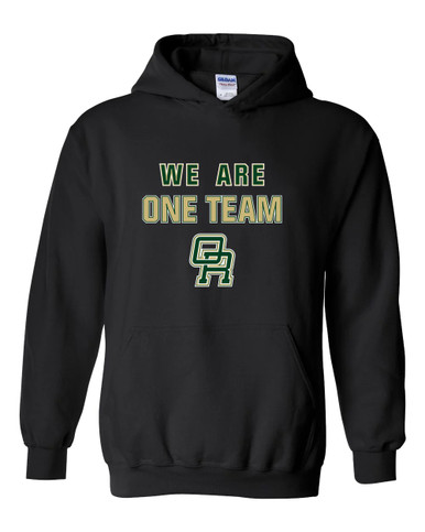 Oak Ridge Pioneers We Are One Team Men's Hoodie