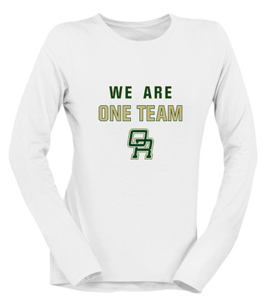 Oak Ridge Pioneers We Are One Team Women's Premium LS T-Shirt