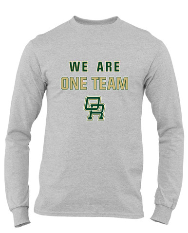 Oak Ridge Pioneers We Are One Team Men's Premium LS T-Shirt