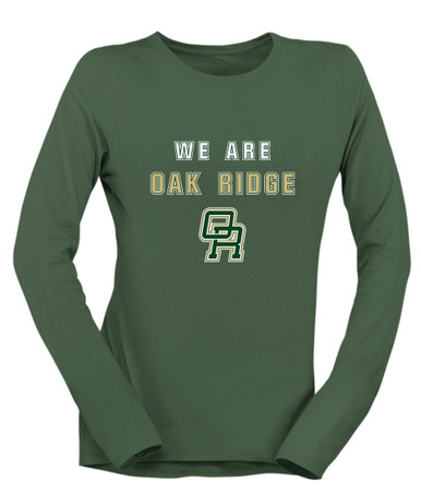 Oak Ridge Pioneers We Are Women's LS T-Shirt
