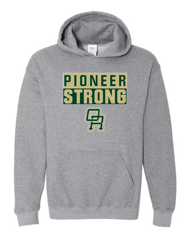 Oak Ridge Pioneers Strong #1 Men's Hoodie
