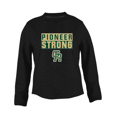 Oak Ridge Pioneers Strong #1 Women's Sweatshirt
