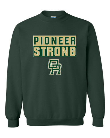 Oak Ridge Pioneers Strong #1 Men's Sweatshirt