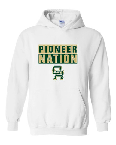 Oak Ridge Pioneers Nation #1 Men's Hoodie