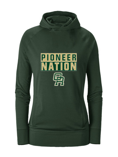 Oak Ridge Pioneers Nation #1 Women's Hoodie