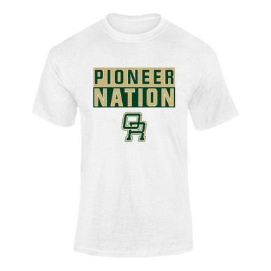 Oak Ridge Pioneers Nation #1 Men's SS T-Shirt