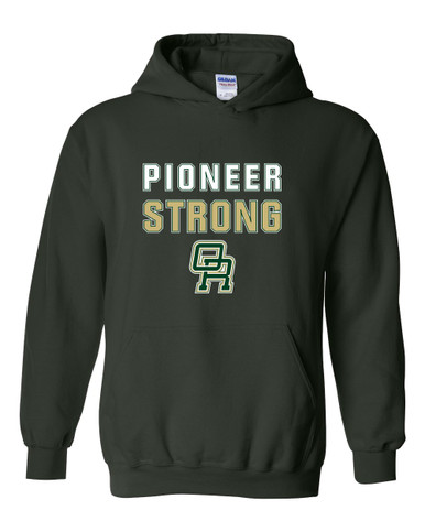 Oak Ridge Pioneers Strong #2 Men's Hoodie