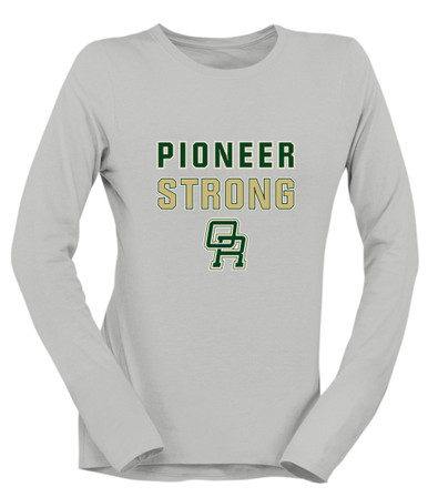 Oak Ridge Pioneers Strong #2 Women's Premium LS T-Shirt