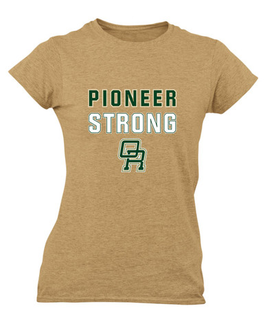 Oak Ridge Pioneers Strong #2 Women's Premium SS T-Shirt