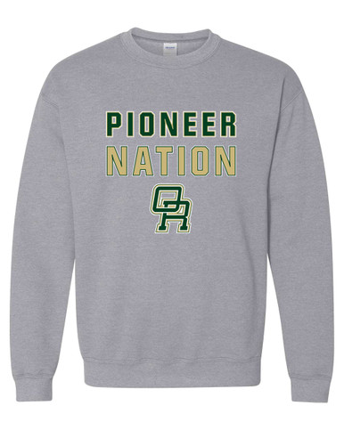 Oak Ridge Pioneers Nation #2 Men's Sweatshirt