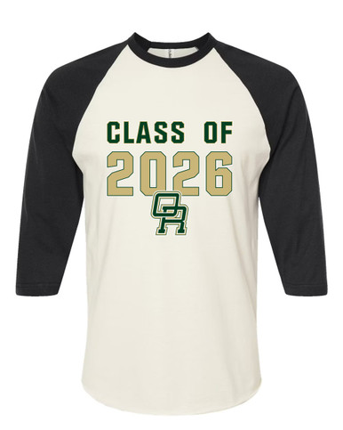 Oak Ridge Pioneers Class of 2026 Women's Baseball T-Shirt