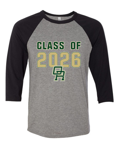 Oak Ridge Pioneers Class of 2026 Men's Baseball T-Shirt