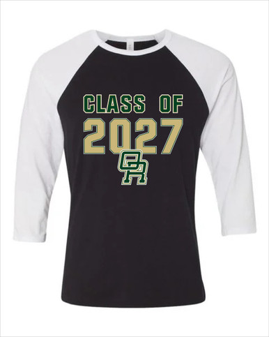 Oak Ridge Pioneers Class of 2027 Women's Baseball T-Shirt