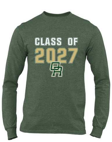 Oak Ridge Pioneers Class of 2027 Men's Premium LS T-Shirt