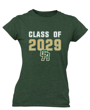 Oak Ridge Pioneers Class of 2029 Women's Premium SS T-Shirt