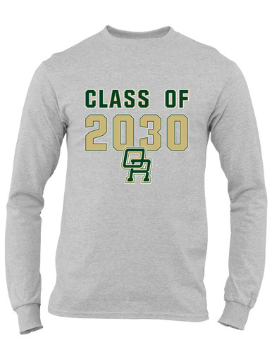 Oak Ridge Pioneers Class of 2030 Men's LS T-Shirt