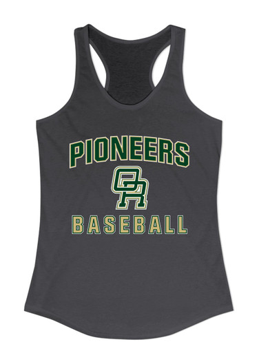Oak Ridge Pioneers Baseball #1 Women's Tank Top