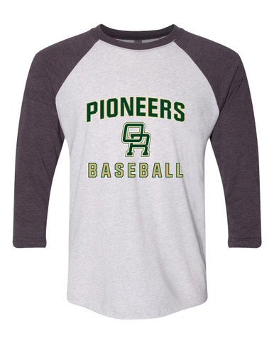 Oak Ridge Pioneers Baseball #1 Men's Baseball T-Shirt