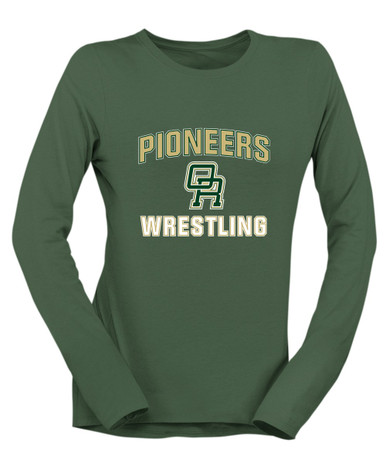 Oak Ridge Pioneers Wrestling Women's Premium LS T-Shirt