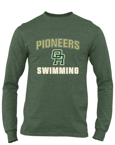 Oak Ridge Pioneers Swimming Men's Premium LS T-Shirt